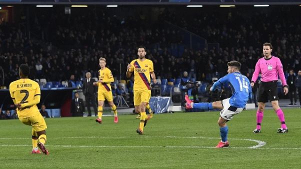Champions: De Luca "il Napoli meritava la vittoria" Champions: De Luca "il Napoli meritava la vittoria"