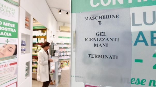 Coronavirus: Federfarma, gente ha paura Coronavirus: Federfarma, gente ha paura
