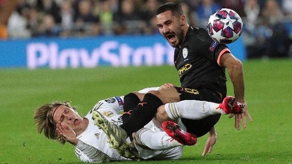 Champions: Real Madrid-Manchester City 1-2 Champions: Real Madrid-Manchester City 1-2
