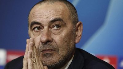 Champions: Sarri, in allenamento andiamo a velocità doppia Champions: Sarri, in allenamento andiamo a velocità doppia