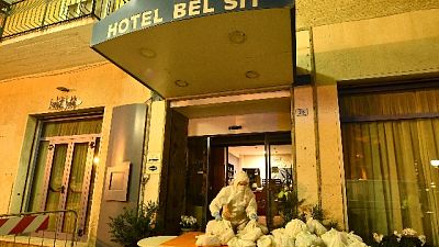 Dodici trasferiti da hotel Alassio Dodici trasferiti da hotel Alassio