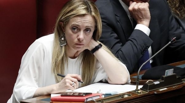 Governo: Meloni, no a inciuci Governo: Meloni, no a inciuci