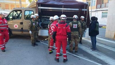 Coronavirus:tende a Pronto Soccorso Bari Coronavirus:tende a Pronto Soccorso Bari