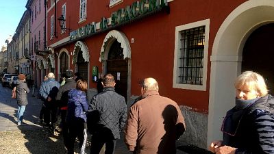 'In zona rossa scaffali sempre vuoti' 'In zona rossa scaffali sempre vuoti'