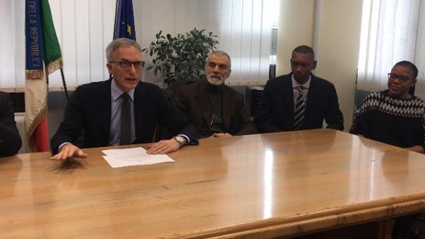 Migranti al lavoro in Procura Foggia Migranti al lavoro in Procura Foggia