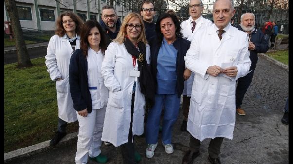 Spallanzani, 37 positivi ricoverati Spallanzani, 37 positivi ricoverati