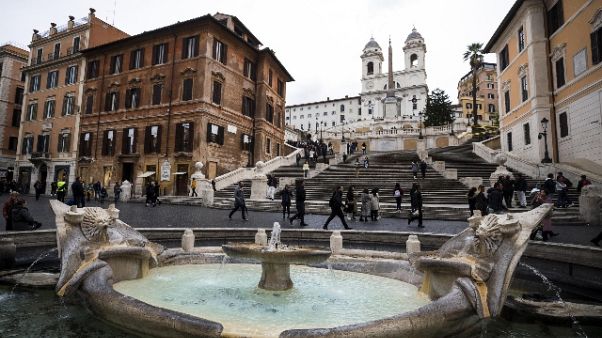 8 marzo, flash a mob in piazza di Spagna 8 marzo, flash a mob in piazza di Spagna