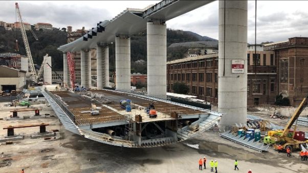 Ponte, iniziate operazioni trasferimento Ponte, iniziate operazioni trasferimento