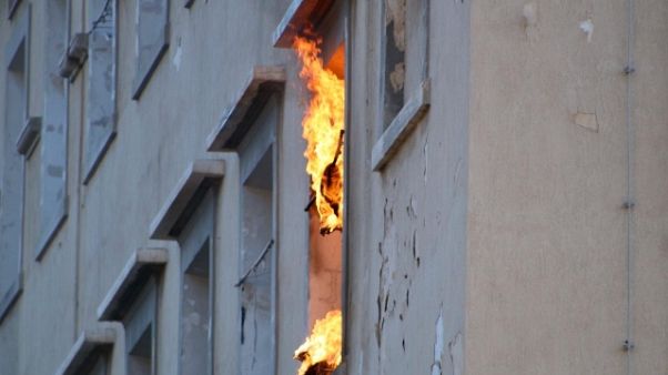 Nuova protesta nel carcere di Bari Nuova protesta nel carcere di Bari