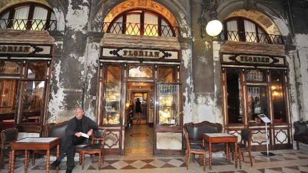 Coronavirus:chiude Caffè Florian Venezia Coronavirus:chiude Caffè Florian Venezia