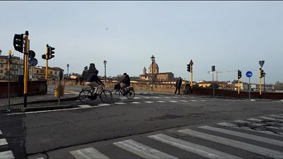 Coronavirus: Firenze, città rallentata Coronavirus: Firenze, città rallentata