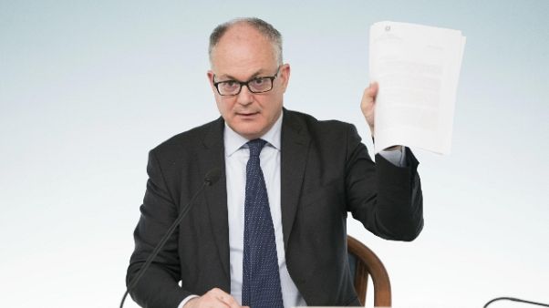 Gualtieri, venerdì decreto da 12 mld Gualtieri, venerdì decreto da 12 mld