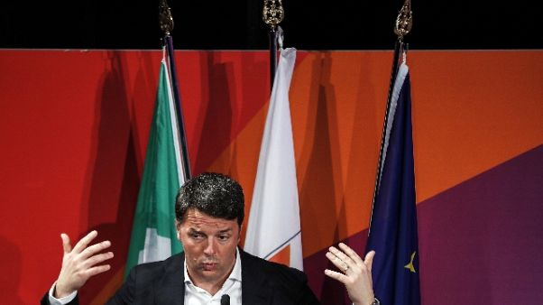 Renzi, Lagarde ha sbagliato messaggio Renzi, Lagarde ha sbagliato messaggio
