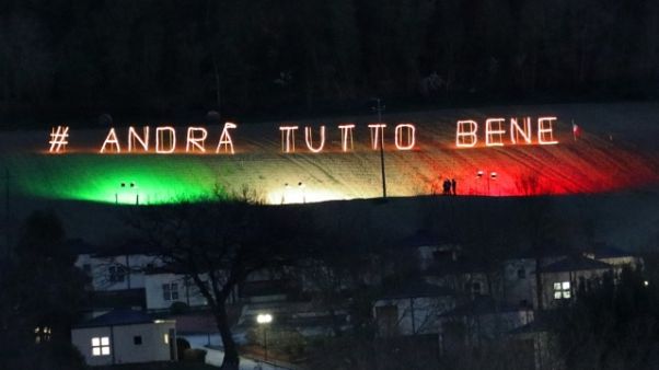 'Andrà bene' illumina Comunità Incontro 'Andrà bene' illumina Comunità Incontro