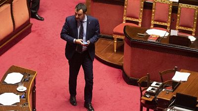 Salvini, al Colle? Se Conte non risponde Salvini, al Colle? Se Conte non risponde