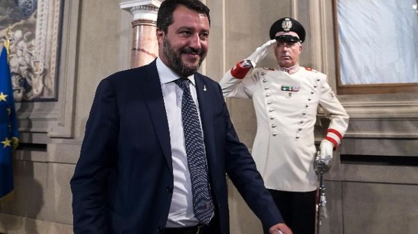 Coronavirus: Salvini,ho sentito Colle Coronavirus: Salvini,ho sentito Colle