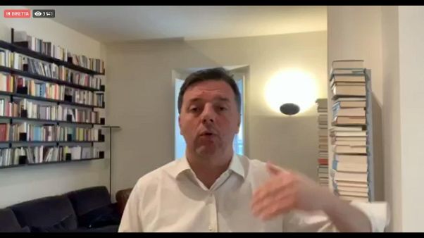 Renzi, -8% dato pil stima eccessiva Renzi, -8% dato pil stima eccessiva