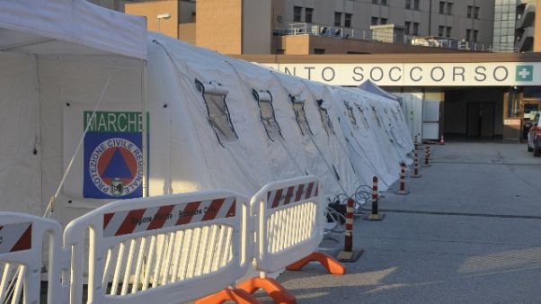 Marche, 17 decessi, morti a quota 153 Marche, 17 decessi, morti a quota 153