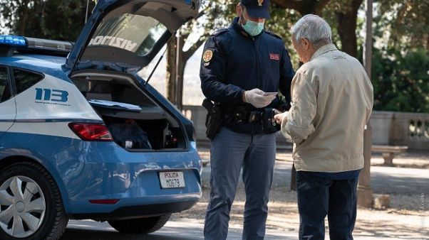 Lazio,altra 'zona rossa', isolata Nerola Lazio,altra 'zona rossa', isolata Nerola