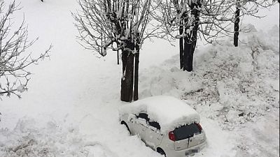 Ancora vento forte e neve in Toscana Ancora vento forte e neve in Toscana
