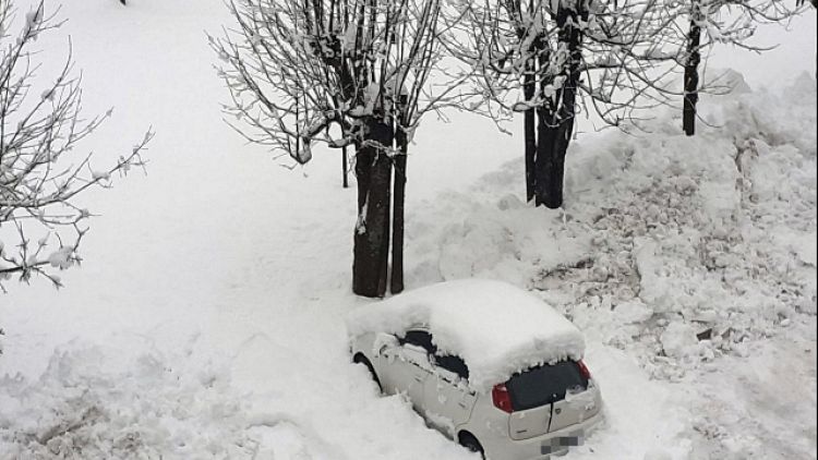 Ancora vento forte e neve in Toscana