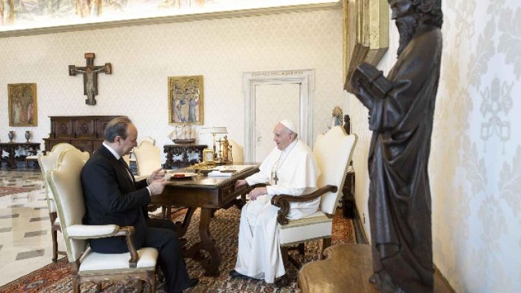 Il Papa incontra Rettore della Cattolica