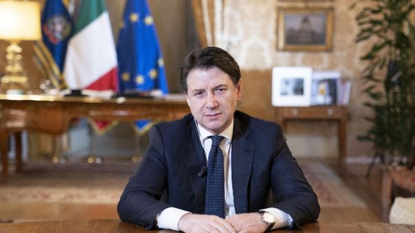 Conte,piano ampio ed Eurobond è risposta Conte,piano ampio ed Eurobond è risposta