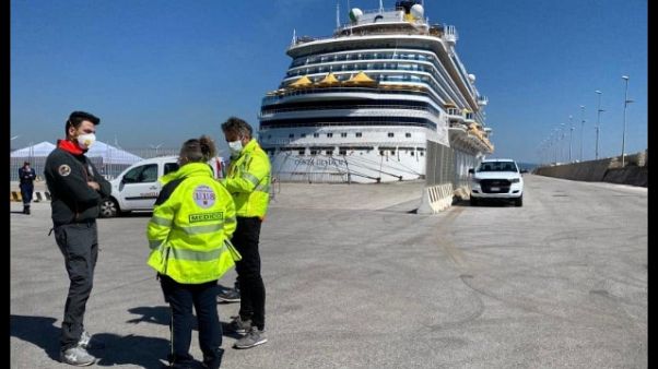 Costa Diadema, posto medico nel porto Costa Diadema, posto medico nel porto