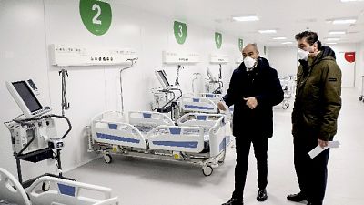 Lunedì primi pazienti in ospedale Fiera Lunedì primi pazienti in ospedale Fiera