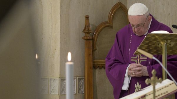 Covid: Papa, in carceri rischio calamità Covid: Papa, in carceri rischio calamità