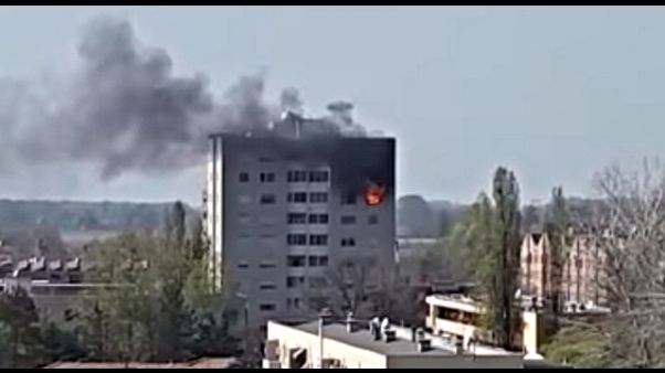 Vasto incendio nel Bolognese Vasto incendio nel Bolognese