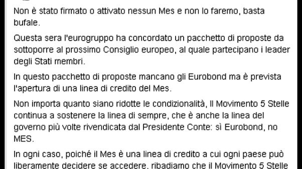 Crimi, su Mes Conte ci stupirà Crimi, su Mes Conte ci stupirà