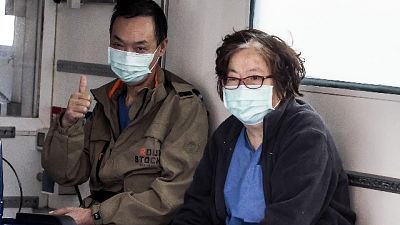 Coppia cinesi termina riabilitazione Coppia cinesi termina riabilitazione