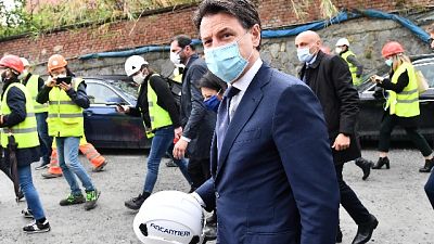 Conte, Genova modello per l'Italia Conte, Genova modello per l'Italia