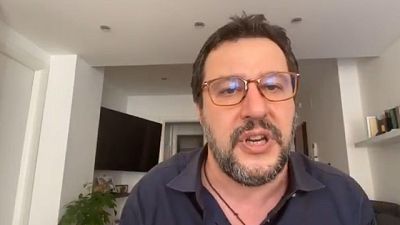 Salvini, Conte si vede solo in tv Salvini, Conte si vede solo in tv