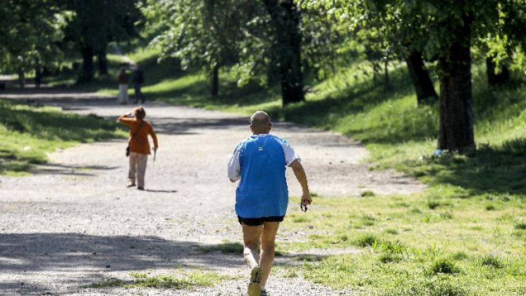 Runner e bambini, Milano torna in parchi