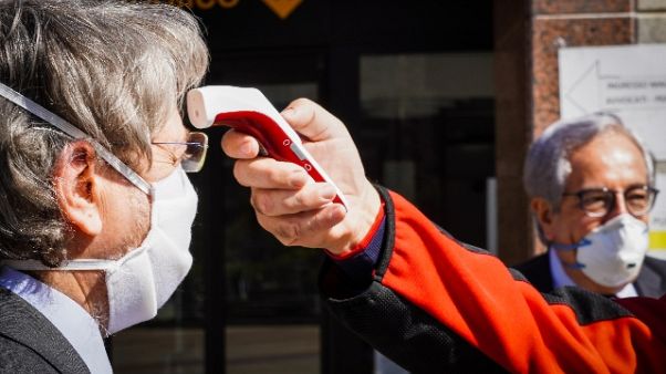 Termoscanner ad ingressi degli ospedali Termoscanner ad ingressi degli ospedali