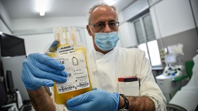 Con cura plasma mortalità ridotta al 6% Con cura plasma mortalità ridotta al 6%