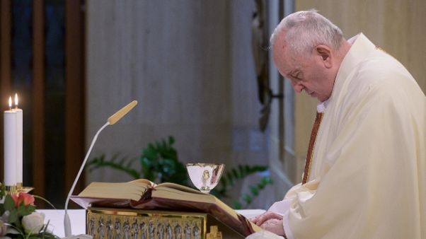 Papa, domani fedi unite contro pandemia Papa, domani fedi unite contro pandemia