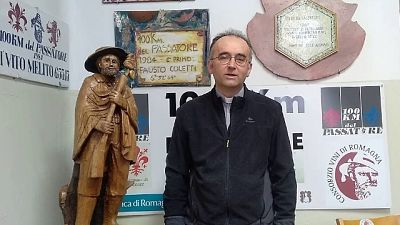 Covid-19,la 100km di Don Luca per medici Covid-19,la 100km di Don Luca per medici