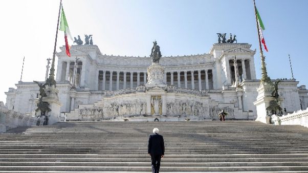 Mattarella ricorda Massimo D'Antona Mattarella ricorda Massimo D'Antona