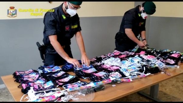 Sequestrate mascherine per bambini Sequestrate mascherine per bambini