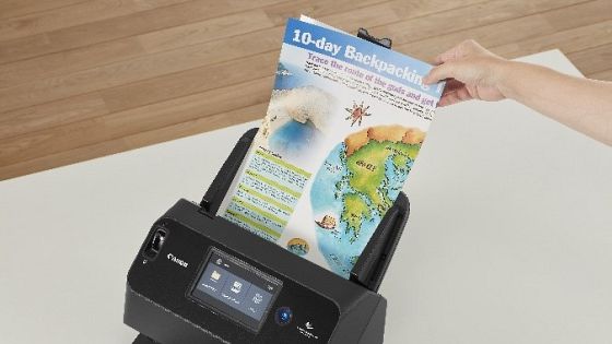 canon quick menu scanner missing