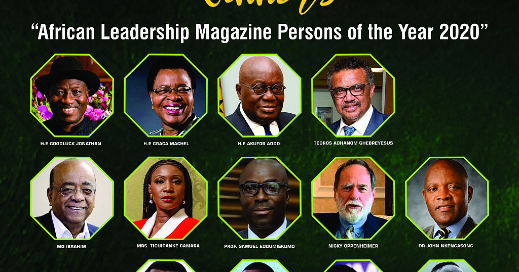 WHO DG, Tedros Ghebreyesus, Ghana's President, Akufo-Addo, Mo Ibrahim, Graca Machel, Others, Emerge Winners in the African Leadership Magazine (ALM) Persons of the Year 2020 Awards - Vimarsana News