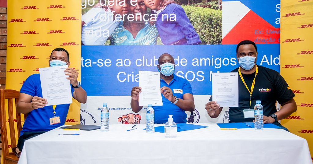 DHL and SOS Children's Villages Mozambique renew GoTeach partnership agreement - online! - Vimarsana News