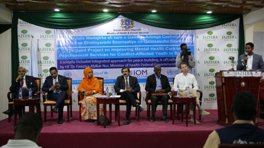 Somalia implements ground-breaking project aimed at improving psychosocial support and mental health care for young people