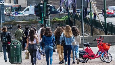 Anche se dal 2014-15 c'è stata ripresa immatricolazioni Anche se dal 2014-15 c'è stata ripresa immatricolazioni
