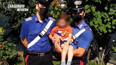 Il piccolo era andato in giro nel Modenese, i genitori dormivano Il piccolo era andato in giro nel Modenese, i genitori dormivano