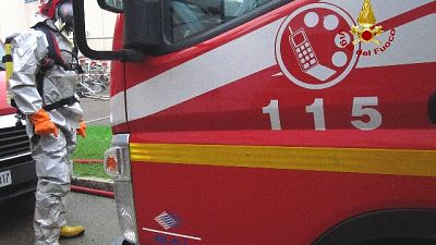 Pioggia e vento, anche una stazione scoperchiata Pioggia e vento, anche una stazione scoperchiata
