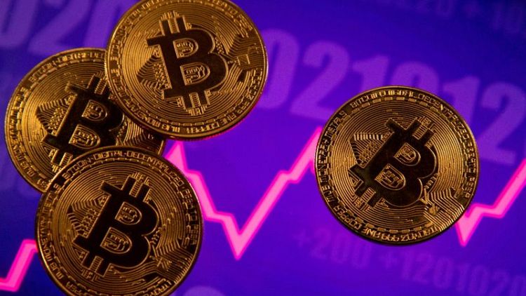 Bitcoin jumps 8%, on course to snap five days of losses